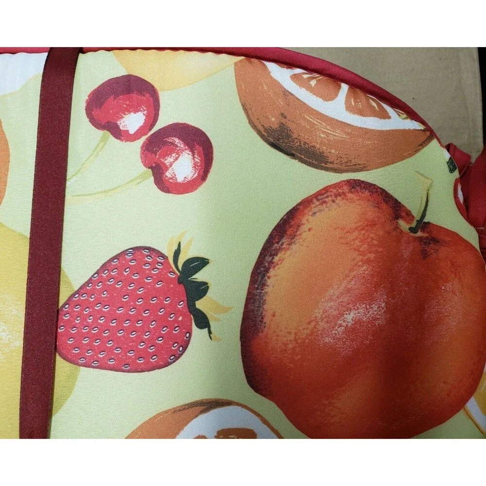 SET OF 4 CHAIR PADS CUSHIONS w/ties,15